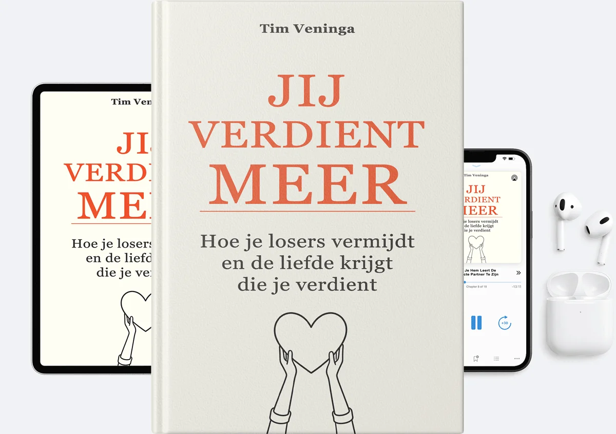 Jij Verdient Meer als hardcover boek, eBook op tablet en audioboek op je telefoon