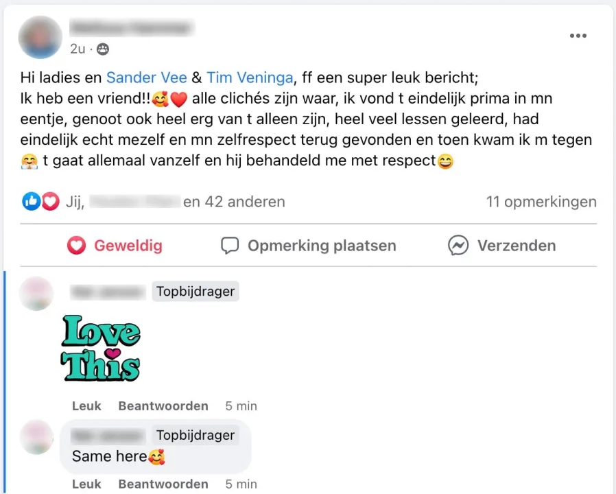 Succesverhaal van een lezeres